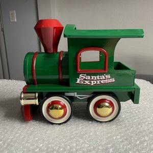 Teleflora Santa Express  Christmas Metal Train